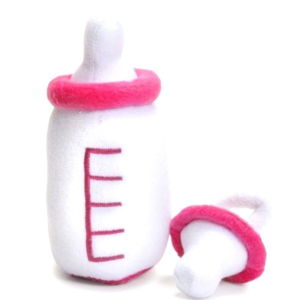 NWT Swedish Doll Accessories - Pink Bottle & Pacifier